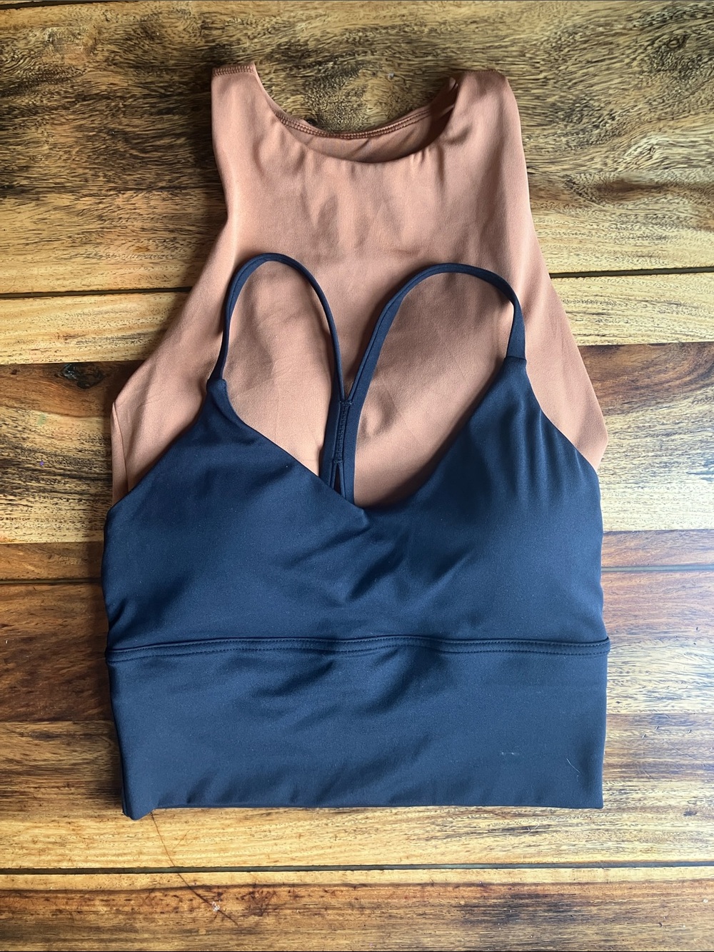Lot of 2 bra workout tops sz xs halara all in motion